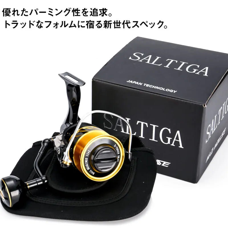Saltiga Spinning Reel With 12BB.