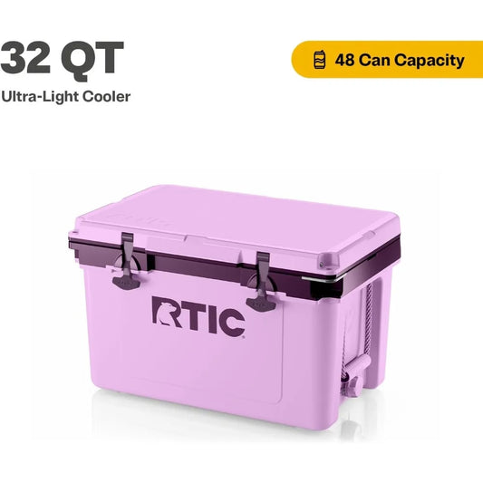 Portable Insulated Cooler 32 Quart Ultra-Light Chest.