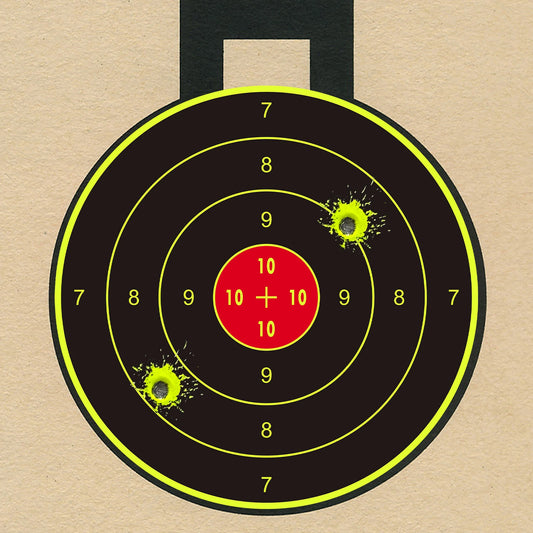 100Pcs 4inch Accurate Shooting Practice Splash Target Stickers.