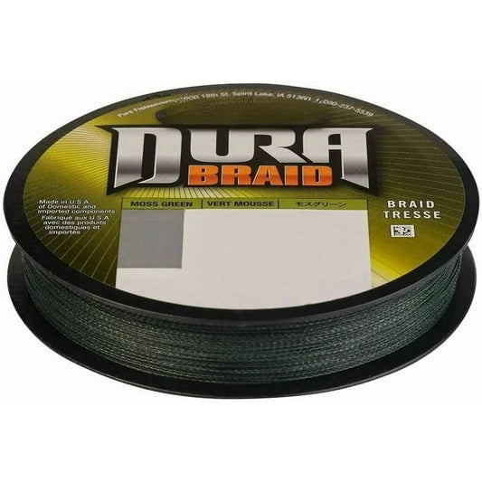 DuraBraid Fishing Line, Moss Green, 20 lb Test Strength, 150 yd