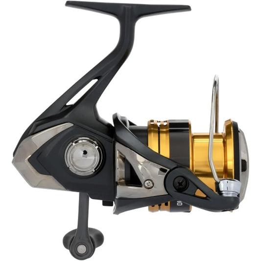 Sahara FJ Spinning Reel for Saltwater Fishing with HighSpeed Retrieval and Durable Corrosion Resistant Construction.