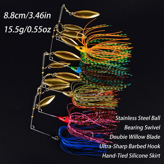 5Pcs Spinner Bait