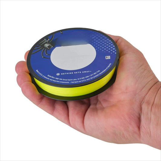 Fishing Line, Hi-Vis Yellow, 50 lb Test Strength, 300 yd