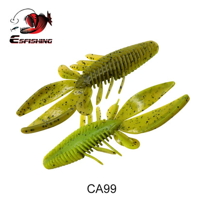 Fishing Lures Gambler Craw 6pcs 100mm Soft Bait.