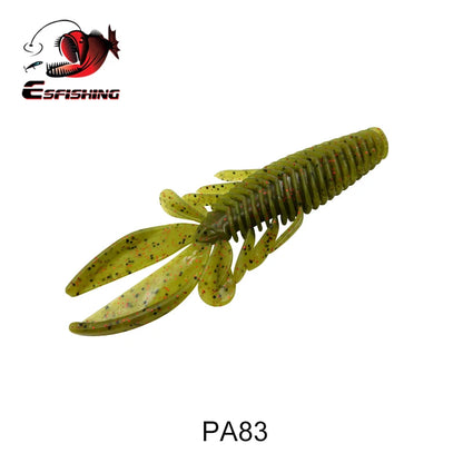 Fishing Lures Gambler Craw 6pcs 100mm Soft Bait.