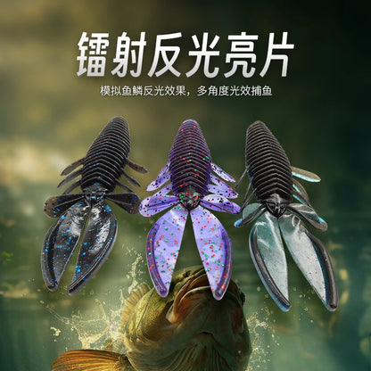 Fishing Lures Gambler Craw 6pcs 100mm Soft Bait.