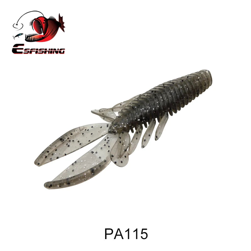 Fishing Lures Gambler Craw 6pcs 100mm Soft Bait.