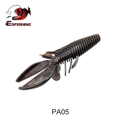 Fishing Lures Gambler Craw 6pcs 100mm Soft Bait.