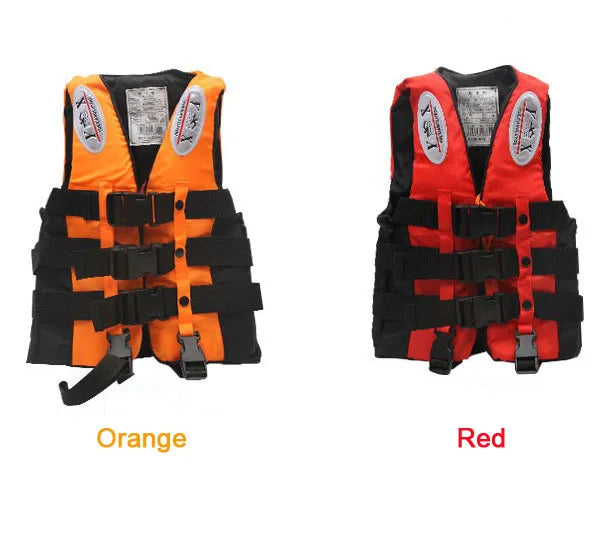 Waterproof Polyester Oxford Fabric Foam Life Jacket Vest Adult.