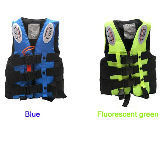 Waterproof Polyester Oxford Fabric Foam Life Jacket Vest Adult.