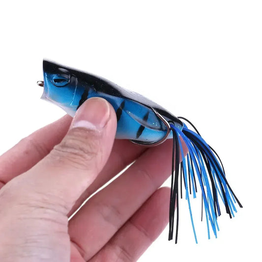 Frog Bait  Soft Thunder Popper Fishing Lure 70mm 14g.