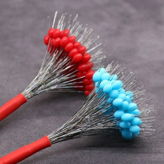 100PCS S/L Olive Rubber Float Fishing Silicone Bobber Stopper.