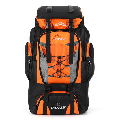 80L Waterproof Hiking Camping Backpack.