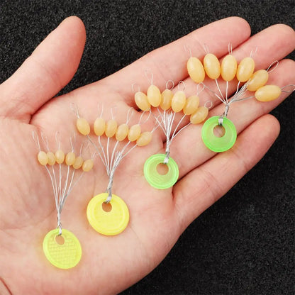 60Pcs DIY S-XL bobber stops.
