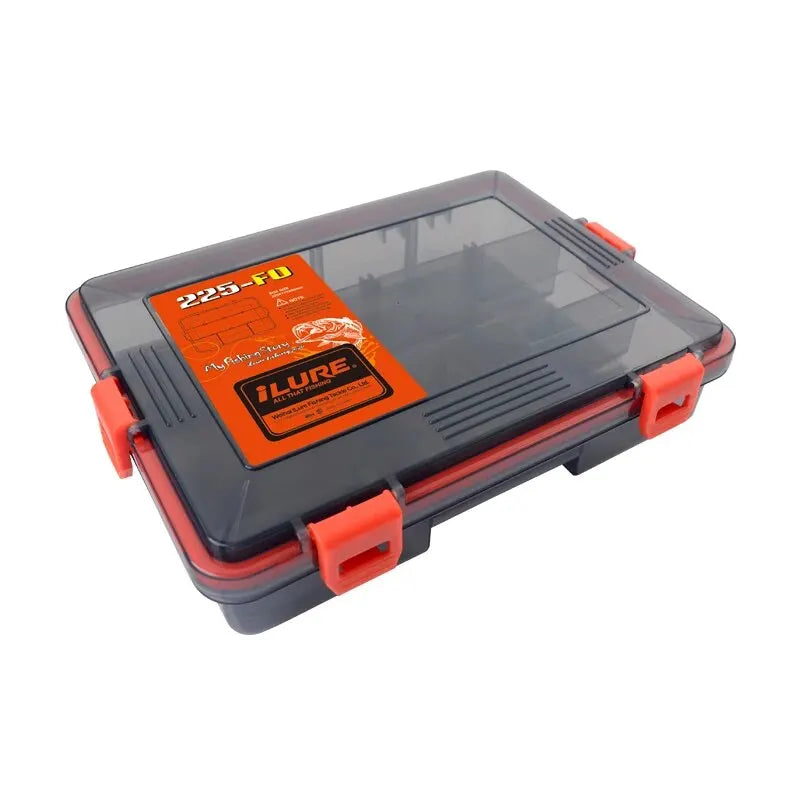 Fishing Tackle Box Large Capacity Waterproof Storage for Lures.