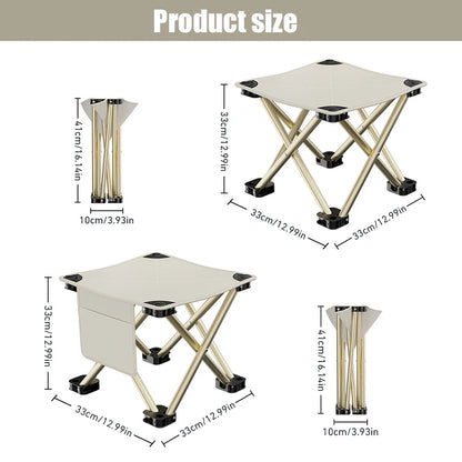Outdoor Portable Folding Stool.