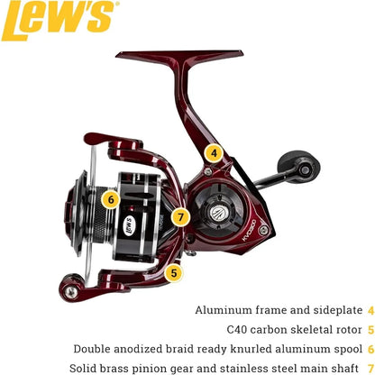 KVD Spinning Fishing Reel with Right or Left Hand Retrieve. Durable Aluminum Frame High Performance 10 Bearing System.