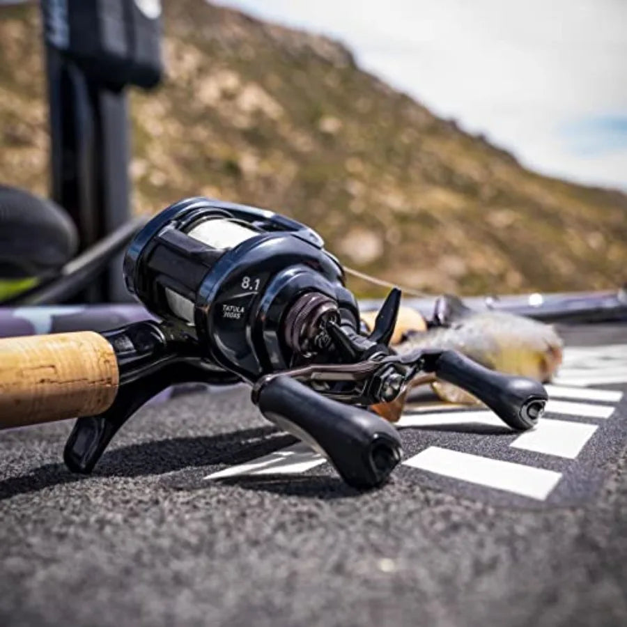 Tatula Ct Baitcast Reel 7 + 1BB, HighSpeed Fishing Reel with 6.3:1 Gear Ratio for Precision Casting and Smooth Retrieval.