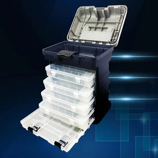 Storage box multifunctional 5 layers portable LUYA box.
