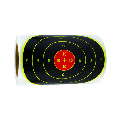 100Pcs 4inch Accurate Shooting Practice Splash Target Stickers.