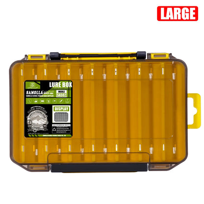 SAMOLLA Double-Sided Compact Tackle Box.