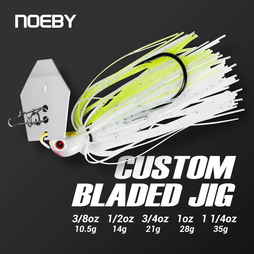 Noeby Chatterbait 10.5g 14g 21g 28g 35g Bladed Jig.