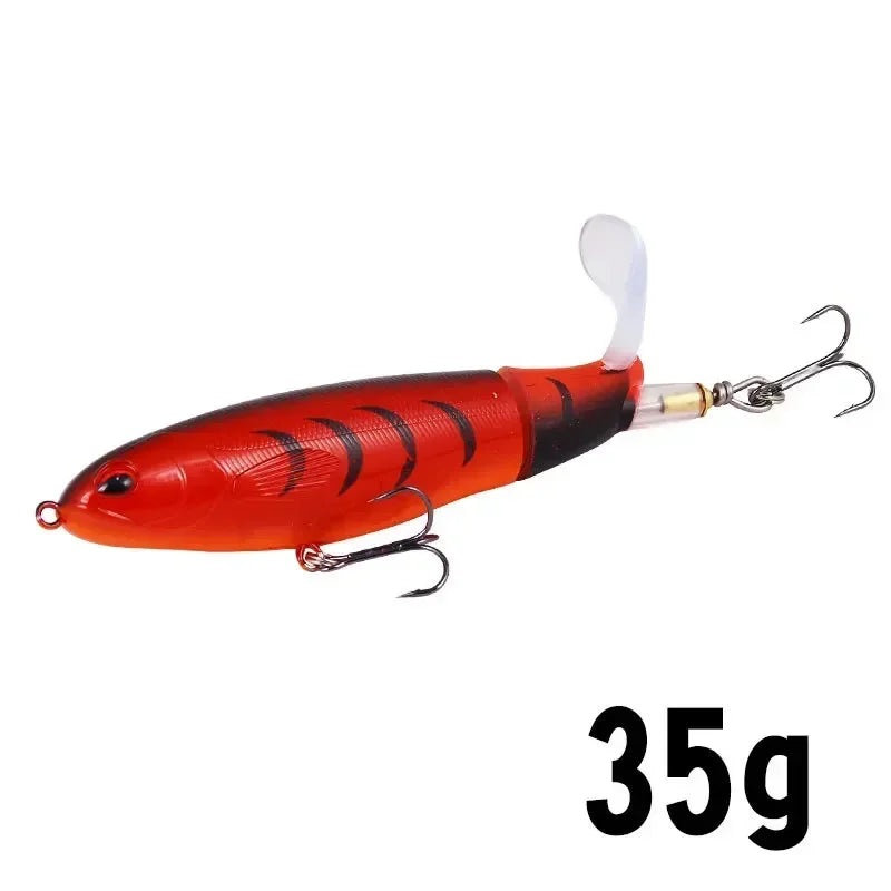 EASYFISH 13g 15g 35g Popper Propeller Topwater Fishing Lure.