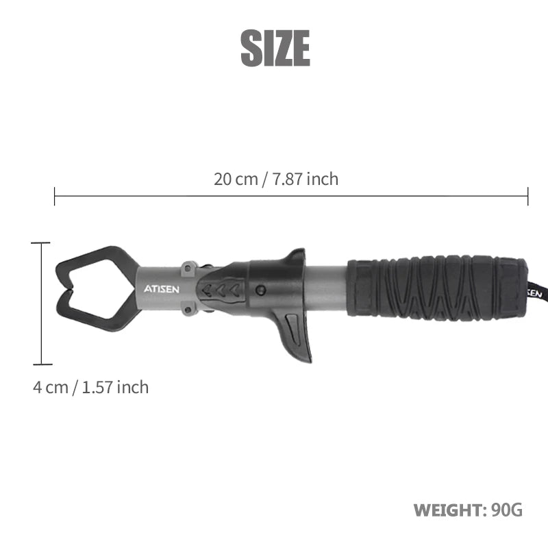 Fish lip grippers.