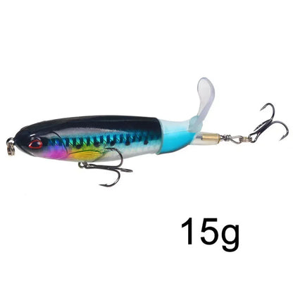 EASYFISH 13g 15g 35g Popper Propeller Topwater Fishing Lure.