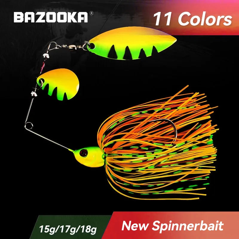 Bazooka 15g 18g Spinnerbait Fishing Lure.