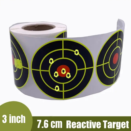 200Pcs Self Adhesive Splatter Splash Shooting Target Sticker.