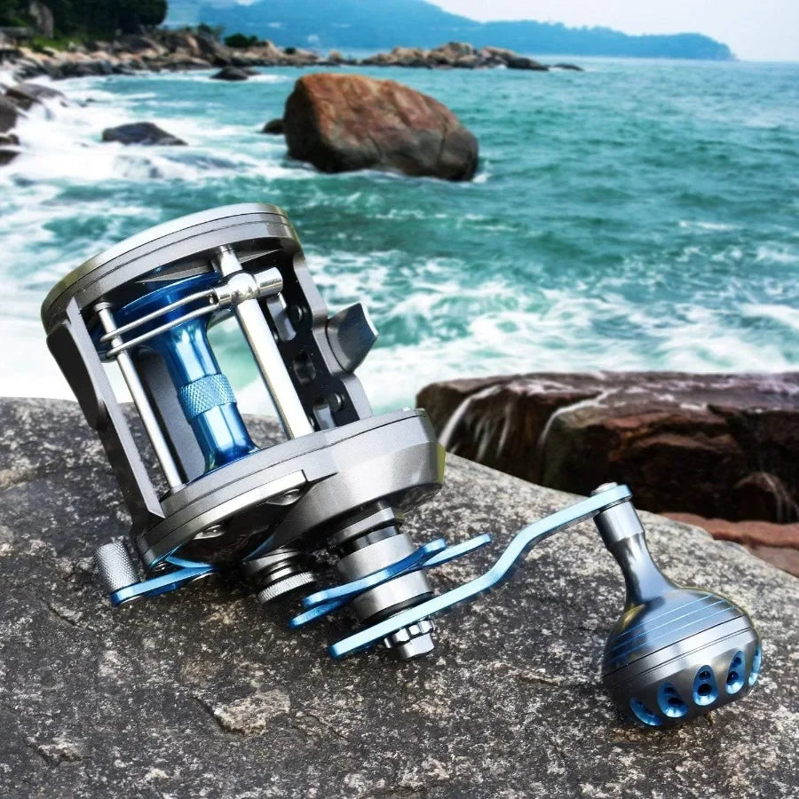 Saltwater Level Wind Reel.