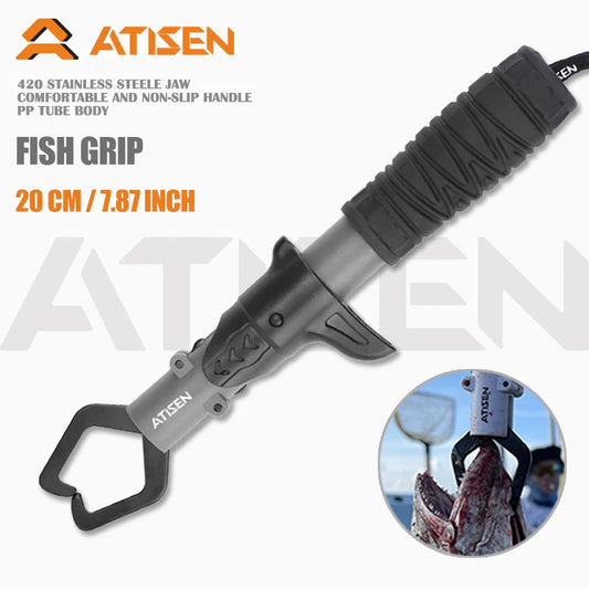 Fish lip grippers.