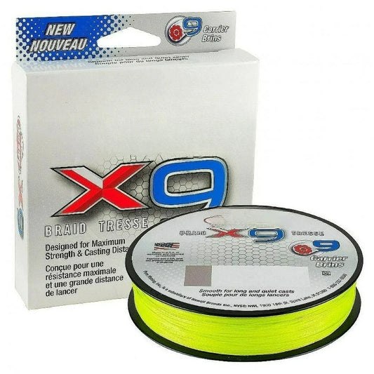 Braid Fishing Line, Low-Vis Green, 30 lb Test Strength, 164 yd