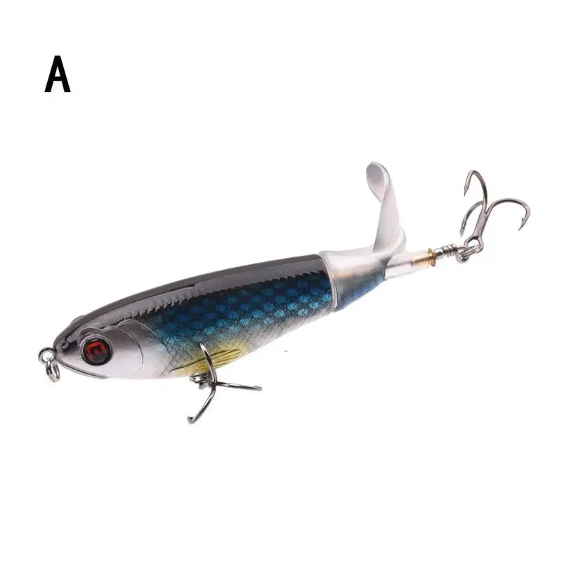 Fishing Lures Whopper Plopper With Floating Rotating Tail.