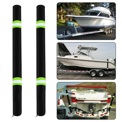 Boat Trailer Guide Pole Pads 36 Inch Reflective.