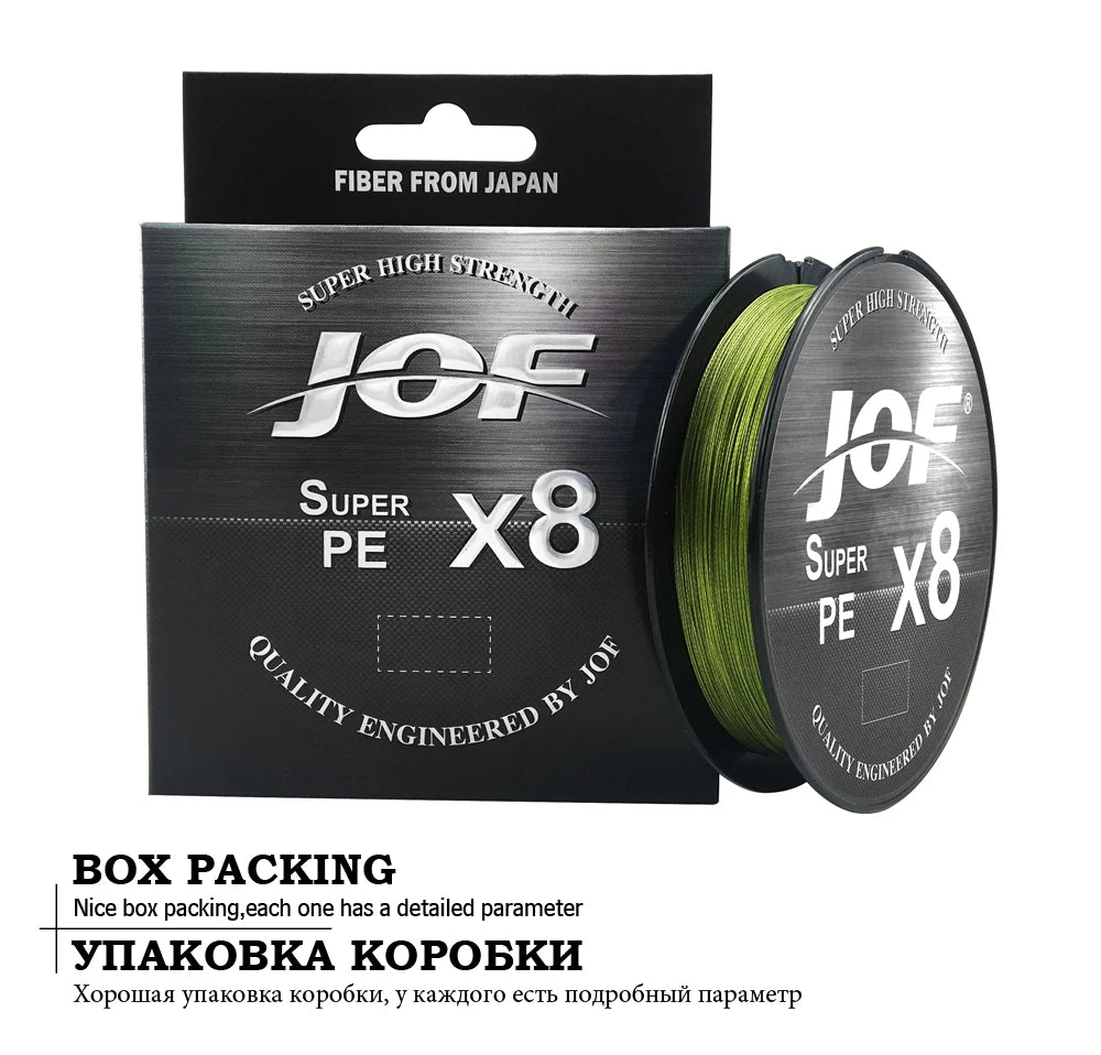 X8 Upgrade Braid Fishing Line Super Strong 8 Strands Multifilament PE Line 100-300M Braided Line.
