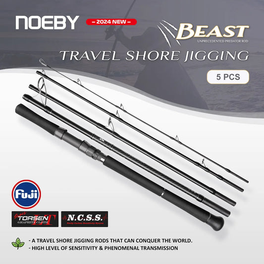 Noeby 5 sections Beast Travel Rod.