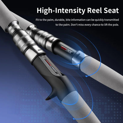 ROOBLINOS RAPTOR II Boat Fishing Rod Casting Spinning Rod 1.8m Saltwater 2 Section Trolling Rod.