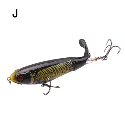 Fishing Lures Whopper Plopper With Floating Rotating Tail.