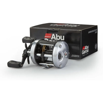 Ambassadeur C3 Baitcast Round Fishing Reel for HeavyDuty Angling in Saltwater and Freshwater Environments.