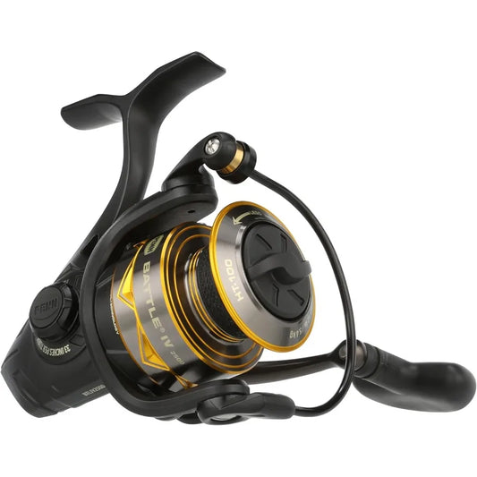 High Performance Fishing Reel for Saltwater and Freshwater with Smooth Drag System and Durable Aluminum housing.