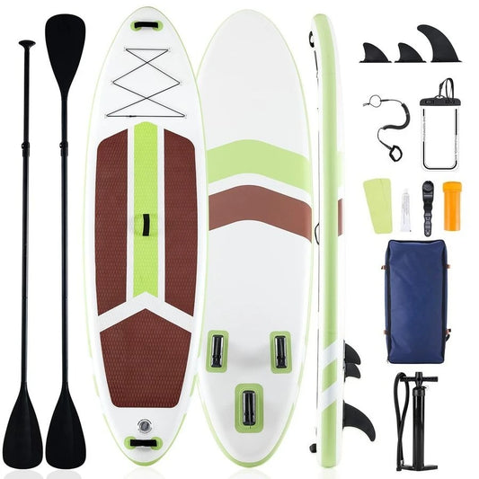 Inflatable Stand Up Paddle Board with Premium SUP Paddle board Accessories.