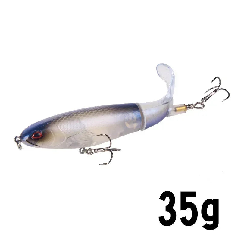 EASYFISH 13g 15g 35g Popper Propeller Topwater Fishing Lure.