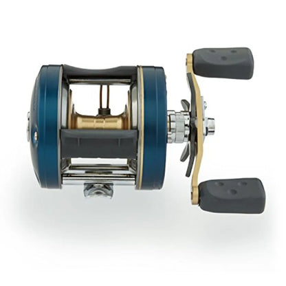 Ambassadeur C4 Baitcast Round Fishing Reel for HeavyDuty Fishing Applications with Smooth Casting Performance and Durable Construction.