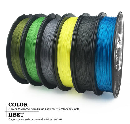 X8 Upgrade Braid Fishing Line Super Strong 8 Strands Multifilament PE Line 100-300M Braided Line.