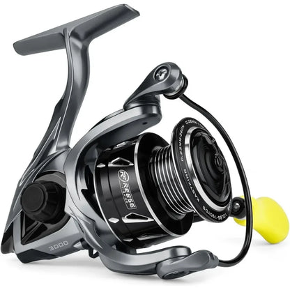 High Performance Spinning Reel with Carbon Rotor and Aluminum Body for Precision Fishing Applications 6.2:1 Gear Ratio.