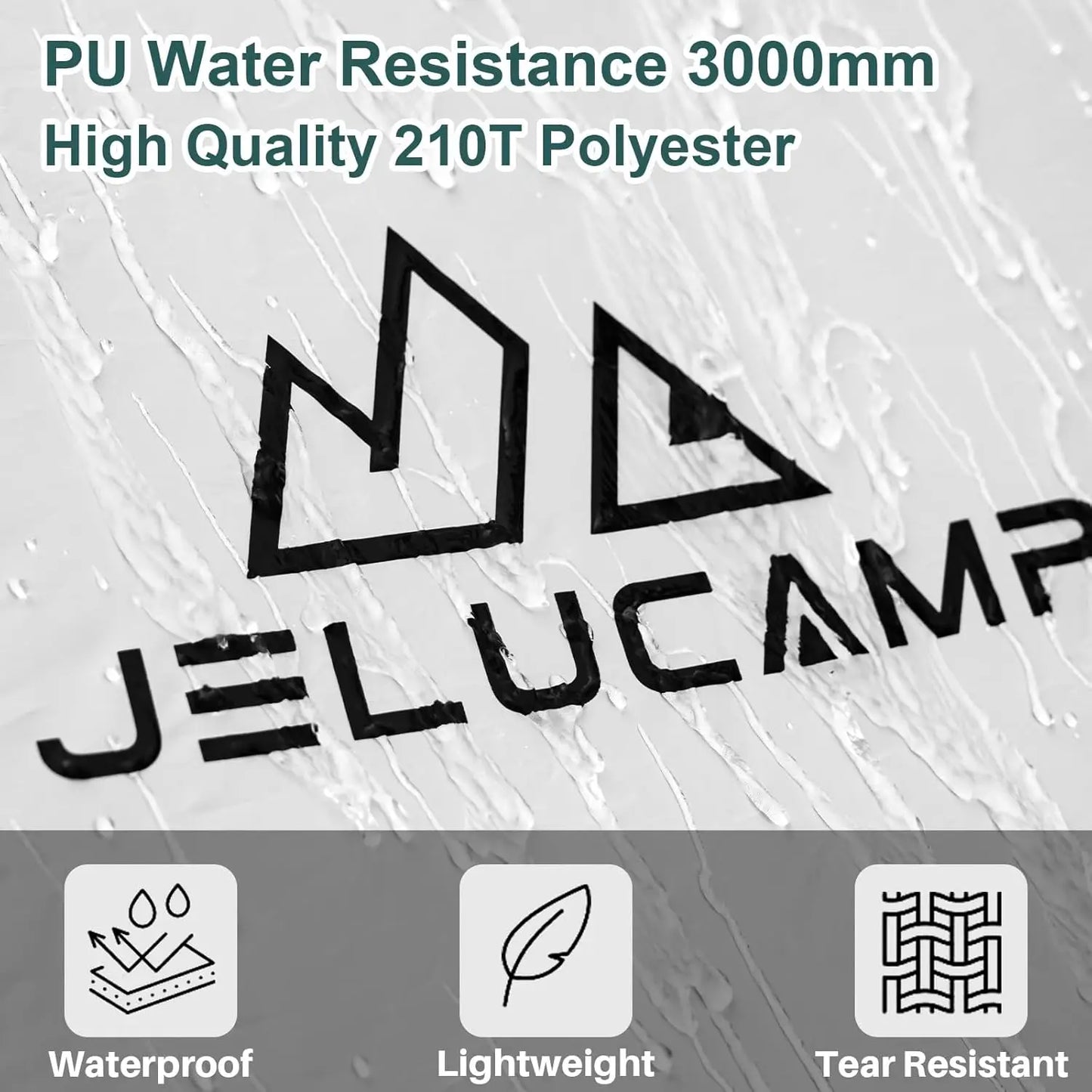 Lightweight 1-6 Person Dome Tent, Waterproof & Easy Setup for Camping Hiking.