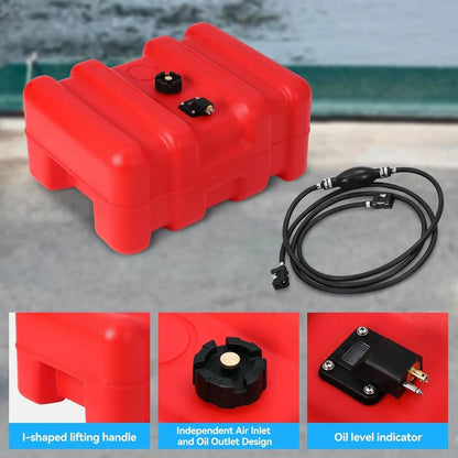 Portable Boat Fuel Tank,14.5 Gallon.