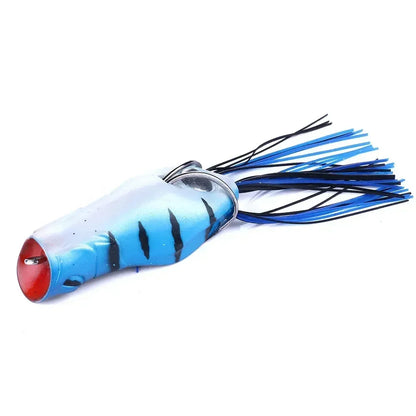 Frog Bait  Soft Thunder Popper Fishing Lure 70mm 14g.